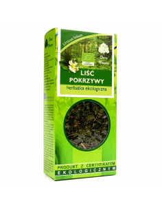 HERBATKA LIŚĆ POKRZYWY BIO 25 g - DARY NATURY