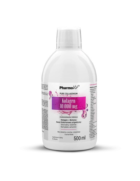 SUPLEMENT DIETY KOLAGEN (10 000 mg) W PŁYNIE BEZGLUTENOWY 500 ml - PHARMOVIT