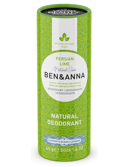 DEZODORANT W SZTYFCIE PERSIAN LIME ECO 40 g - BEN & ANNA