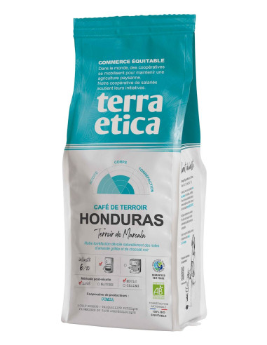 KAWA MIELONA ARABICA 100 % HONDURAS FAIR TRADE BIO 250 g - TERRA ETICA