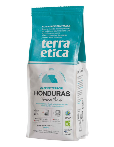 KAWA MIELONA ARABICA 100 % HONDURAS FAIR TRADE BIO 250 g - TERRA ETICA