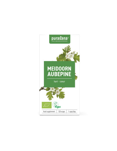 GŁÓG EKSTRAKT BIO (100 mg) 120 KASPUŁEK- PURASANA
