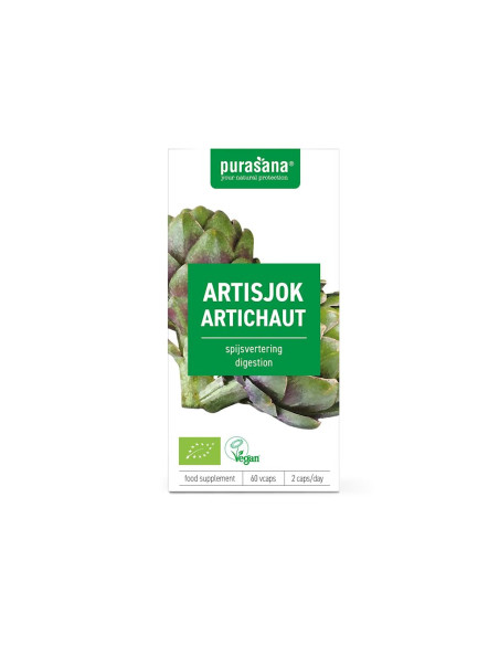 KARCZOCH EKSTRAKT BIO (300 mg) 60 KAPSUŁEK - PURASANA
