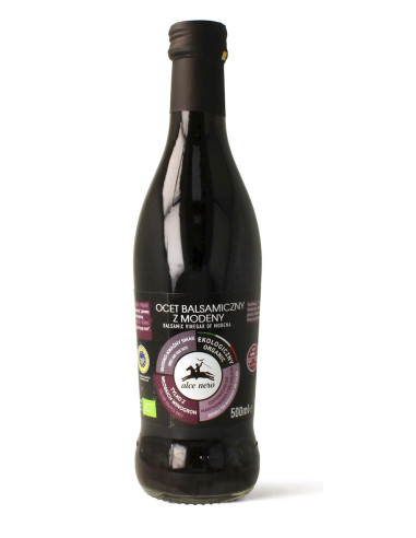 OCET BALSAMICZNY Z MODENY FILTROWANY BIO 500 ml - ALCE NERO
