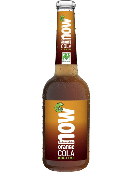ORANGE COLA (Z GUARANĄ) BIO 330 ml - NOW