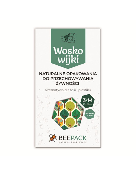 WOSKOWIJKA ROZMIAR M 3 szt. - BEEPACK