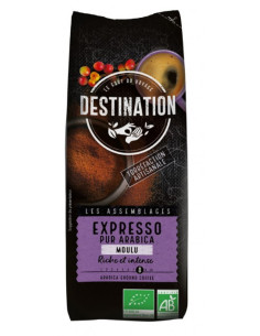 KAWA MIELONA ARABICA 100 % EXPRESSO BIO 250 g - DESTINATION