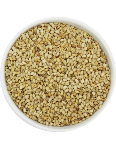 SEZAM BIAŁY NIEŁUSKANY BIO (SUROWIEC) (25 kg)