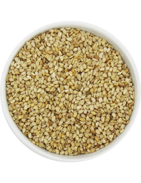 SEZAM BIAŁY NIEŁUSKANY BIO (SUROWIEC) (25 kg)