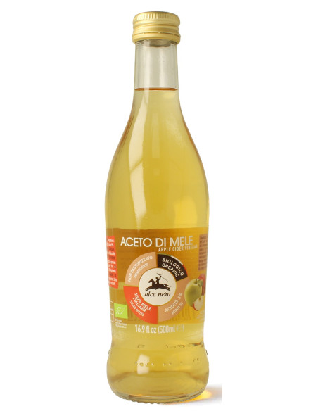 OCET JABŁKOWY 5 % FILTROWANY BIO 500 ml - ALCE NERO