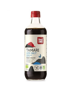 SOS SOJOWY TAMARI 25 % MNIEJ SOLI BEZGLUTENOWY BIO 500 ml - LIMA