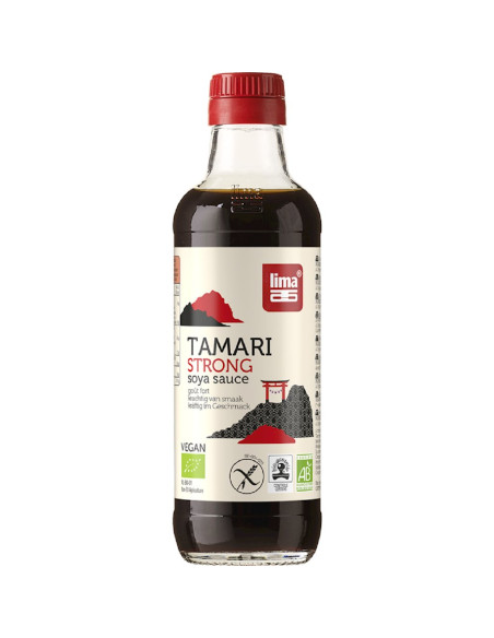 SOS SOJOWY TAMARI MOCNY BEZGLUTENOWY BIO 250 ml - LIMA