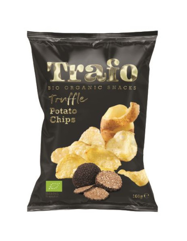 CHIPSY ZIEMNIACZANE O SMAKU TRUFLI BIO 100 g - TRAFO