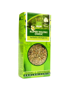 HERBATKA OWOC KOPRU WŁOSKIEGO BIO 50 g - DARY NATURY