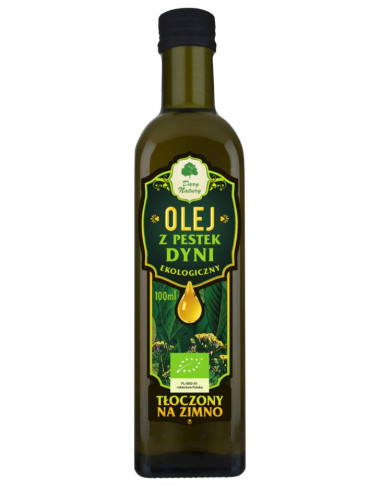 OLEJ Z PESTEK DYNI TŁOCZONY NA ZIMNO BIO 100 ml - DARY NATURY
