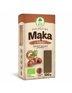 MĄKA Z ŻOŁĘDZI BEZGLUTENOWA BIO 500 g - DARY NATURY