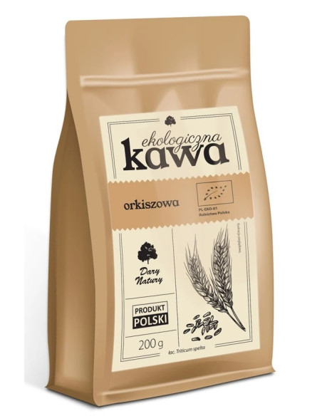 KAWA ZBOŻOWA ORKISZOWA BIO 200 g - DARY NATURY