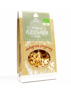 CZOSNEK PŁATKI BIO 50 g - DARY NATURY