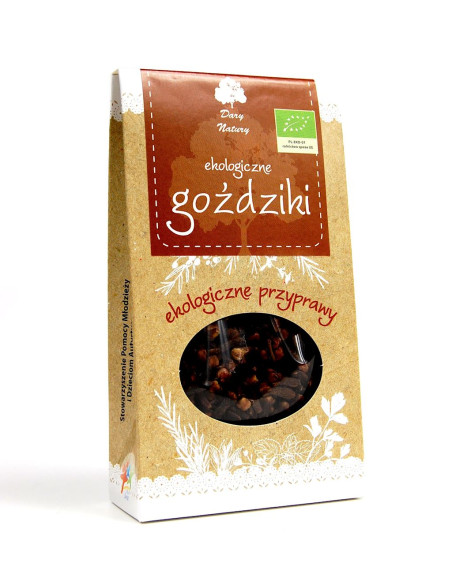 GOŹDZIKI CAŁE BIO 30 g - DARY NATURY