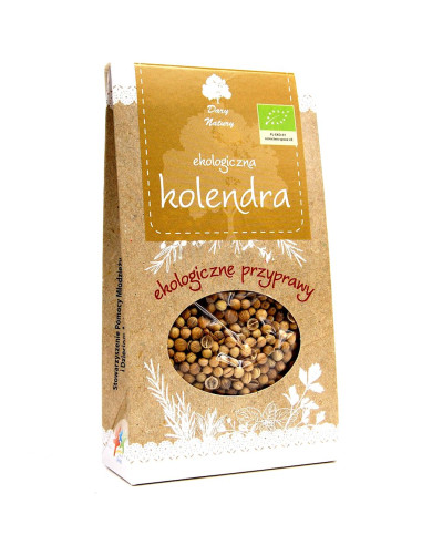 KOLENDRA ZIARNO BIO 30 g - DARY NATURY