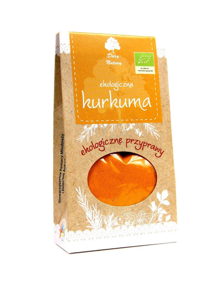 KURKUMA BIO 50 g - DARY NATURY