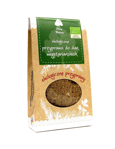 PRZYPRAWA DO DAŃ WEGETARIAŃSKICH BIO 40 g - DARY NATURY