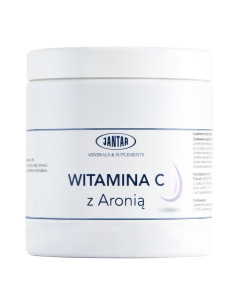 WITAMINA C Z ARONIĄ W PROSZKU (1000 mg) 500 g - JANTAR