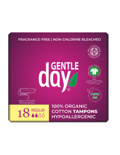 TAMPONY ECO - REGULAR 18 szt. - GENTLE DAY