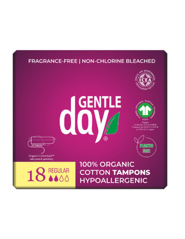TAMPONY ECO - REGULAR 18 szt. - GENTLE DAY