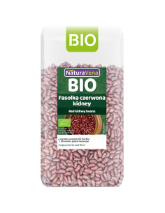 FASOLKA CZERWONA KIDNEY BIO 400 g - NATURAVENA