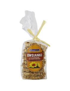 CIASTKA OWSIANKI Z ZIARNAMI SŁONECZNIKA 175 g - NATURAVENA