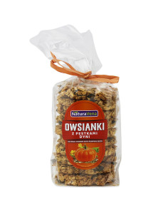 CIASTKA OWSIANKI Z PESTKAMI DYNI 175 g - NATURAVENA