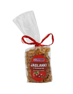 CIASTKA JAGLANKI Z ŻURAWINĄ 175 g - NATURAVENA