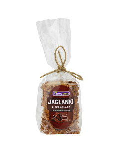 CIASTKA JAGLANKI Z CZEKOLADĄ 175 g - NATURAVENA