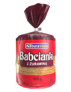 BABCIANKI Z ŻURAWINĄ 100 g - NATURAVENA