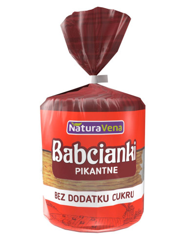 BABCIANKI PIKANTNE BEZ DODATKU CUKRÓW 110 g - NATURAVENA