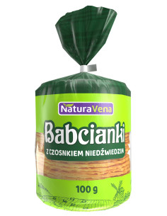 BABCIANKI Z CZOSNKIEM NIEDŹWIEDZIM 100 g - NATURAVENA