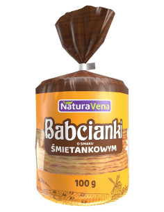 BABCIANKI O SMAKU ŚMIETANKOWYM 100 g - NATURAVENA