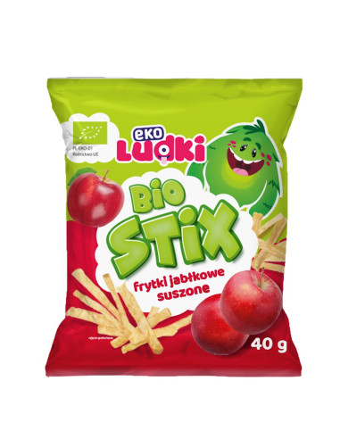 FRYTKI JABŁKOWE SUSZONE BIO 40 g - EKO LUDKI