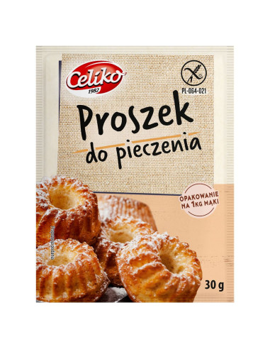 PROSZEK DO PIECZENIA BEZGLUTENOWY 30 g - CELIKO