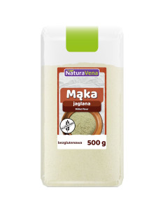 MĄKA JAGLANA BEZGLUTENOWA 500 g - NATURAVENA