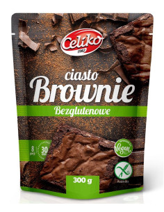 MIESZANKA NA BROWNIE BEZGLUTENOWA 300 g - CELIKO