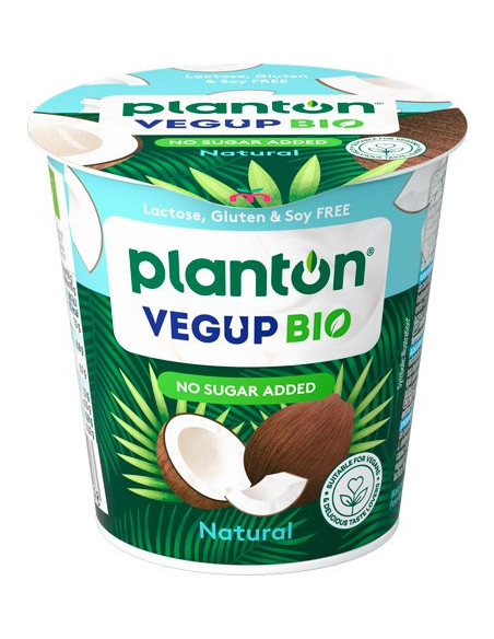 PRODUKT KOKOSOWY NATURALNY BEZ DODATKU CUKRÓW BEZGLUTENOWY VEGANGURT BIO 140 g - VEGUP BIO