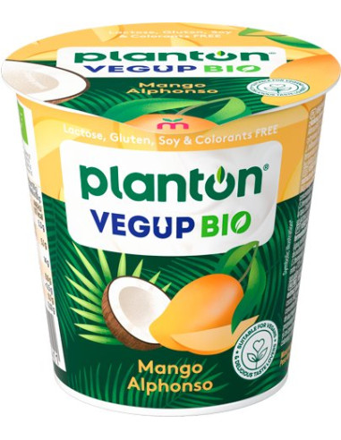 DESER KOKOSOWY MANGO BEZGLUTENOWY VEGANGURT BIO 140 g - VEGUP BIO