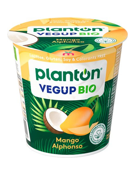 DESER KOKOSOWY MANGO BEZGLUTENOWY VEGANGURT BIO 140 g - VEGUP BIO