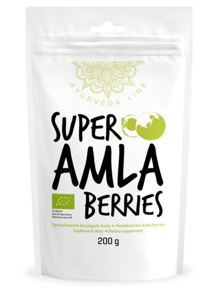 AMLA SPROSZKOWANA BIO 200 g - DIET-FOOD