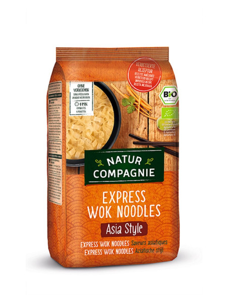 MAKARON (SEMOLINOWY) WOK W STYLU AZJATYCKIM BIO 250 g - NATUR COMPAGNIE