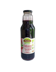 ZAKWAS Z BURAKÓW KISZONYCH NIEPASTERYZOWANY BEZGLUTENOWY BIO 700 ml - FARMA ŚWIĘTOKRZYSKA 2