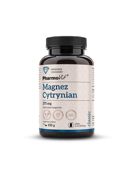 CYTRYNIAN MAGNEZU PROSZEK BEZGLUTENOWY 150 g - PHARMOVIT (CLASSIC)