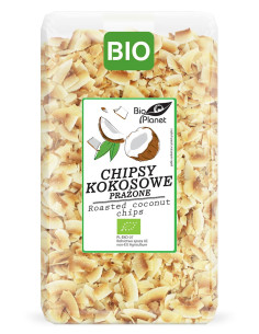 CHIPSY KOKOSOWE PRAŻONE BIO 400 g - BIO PLANET